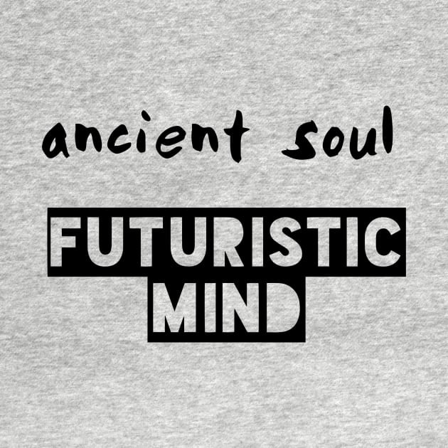 Ancient Soul Futuristic Mind by deificusArt
